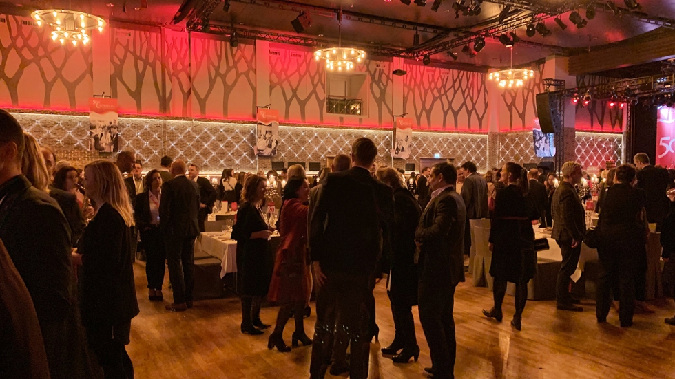 Der Festsaal im Paulaner am Nockherberg