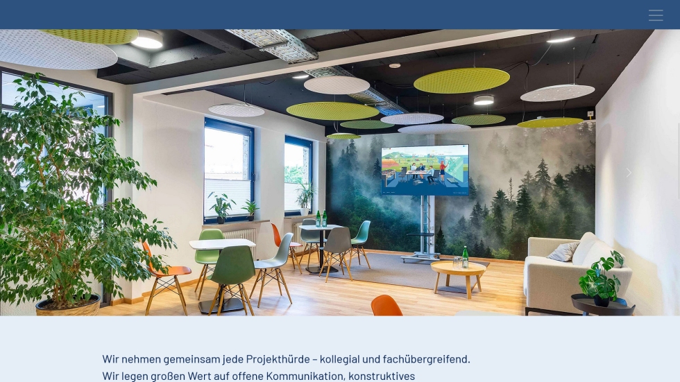 Fotogalerie mit Eindrücken vom modernen Büro<br/>engl.: Photo gallery with impressions of the modern office