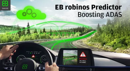 Präsentation von „EB robinos Predictor“ auf der Messe CES 2017 in Las Vegas