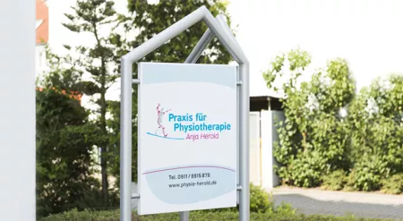 Beschilderung und Neugestaltung der Praxisräume