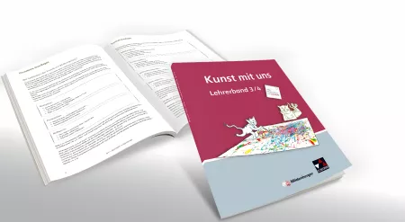 Kunst mit uns 3/4, Lehrerband mit CD für die Grundschule (39817)