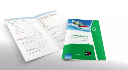 mathe.delta 8 Arbeitsheft, Gymnasien in Bayern (61058)