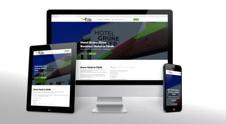 Vorstellung des Öko-Hotels auf Basis des CMS WordPress