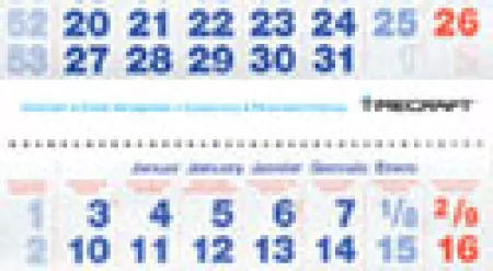 3-Monatskalender 2009