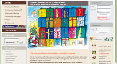 Online-Adventskalender für das Shop-System