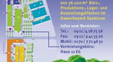 Info-Tafel „Spektrum“ zur Außenwerbung