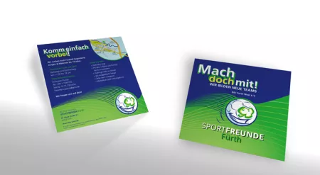 Flyer zur Mitgliederwerbung